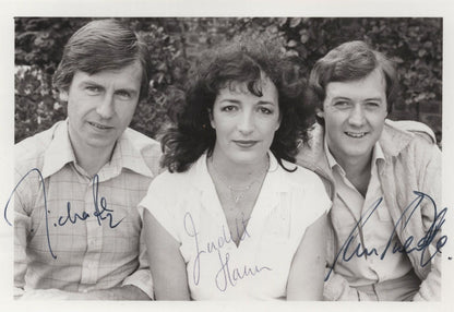 Kieran Prendeville Judith Hann Michael Rodd BBC Tomorrows World Hand Signed Photo