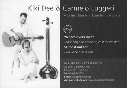 Kiki Dee & Carmelo Luggeri 1970s Pop Singer Hand Signed Photo