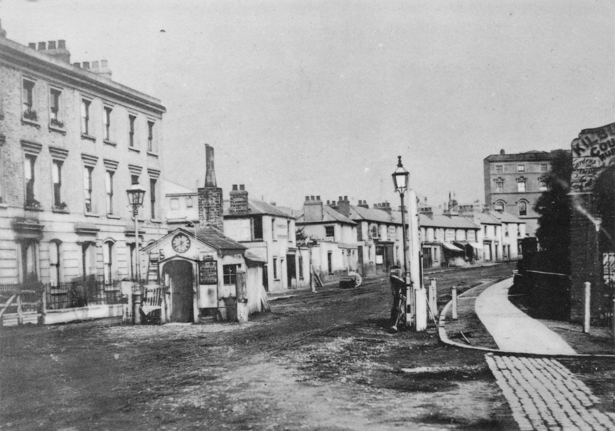 Kilburn Toll Gate Victorian London Priory High Road Photo Postcard