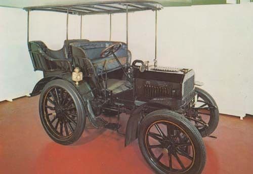 King Edward Royal 1900 Old Daimler Tonneau Sandringham Car Museum Photo Postcard