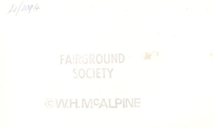 Kings Lynn Norfolk Fair in 1910 Fairground Society PB Postcard Photo