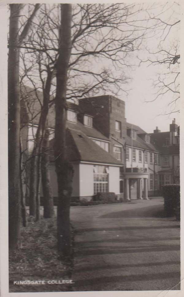 Kingsgate University College Broadstairs Kent Real Photo Postcard