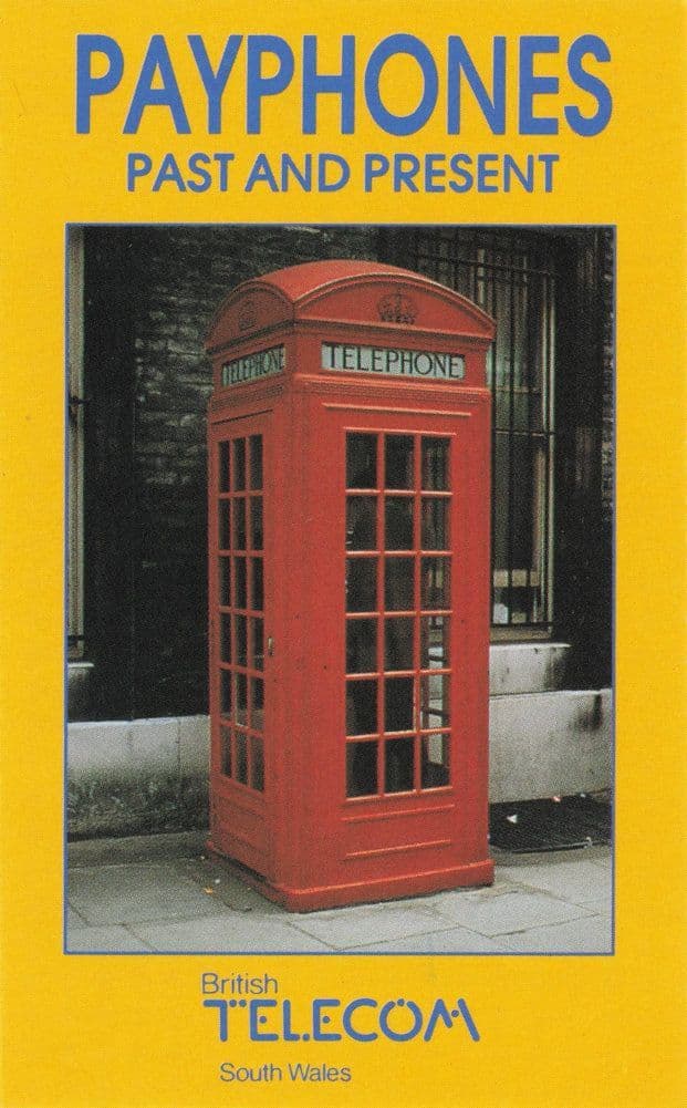 Kiosk 2 Vintage 1920s Telephone Box British Telecom Police Trade Photo Card
