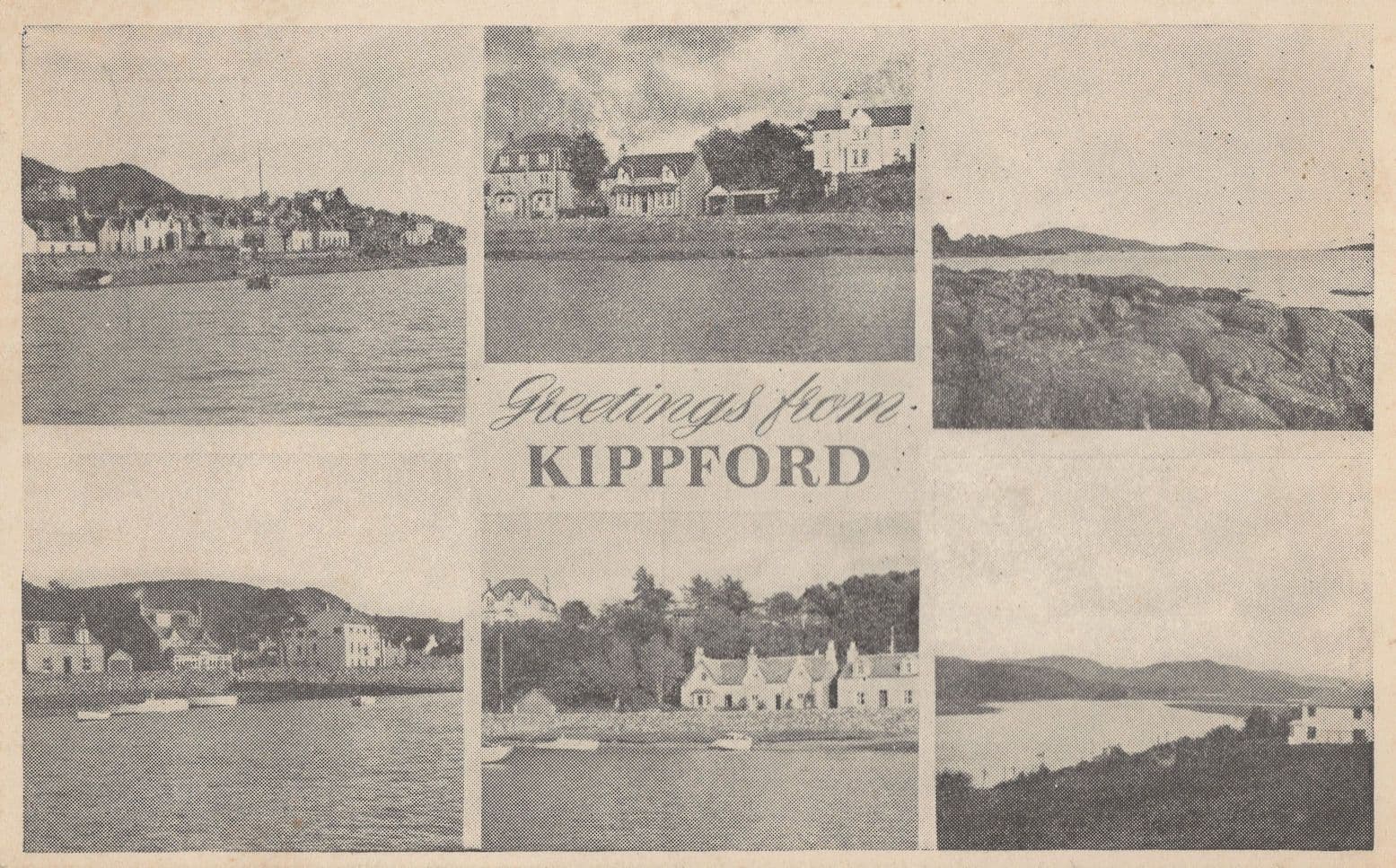 Kippford Scottish Antique Postcard