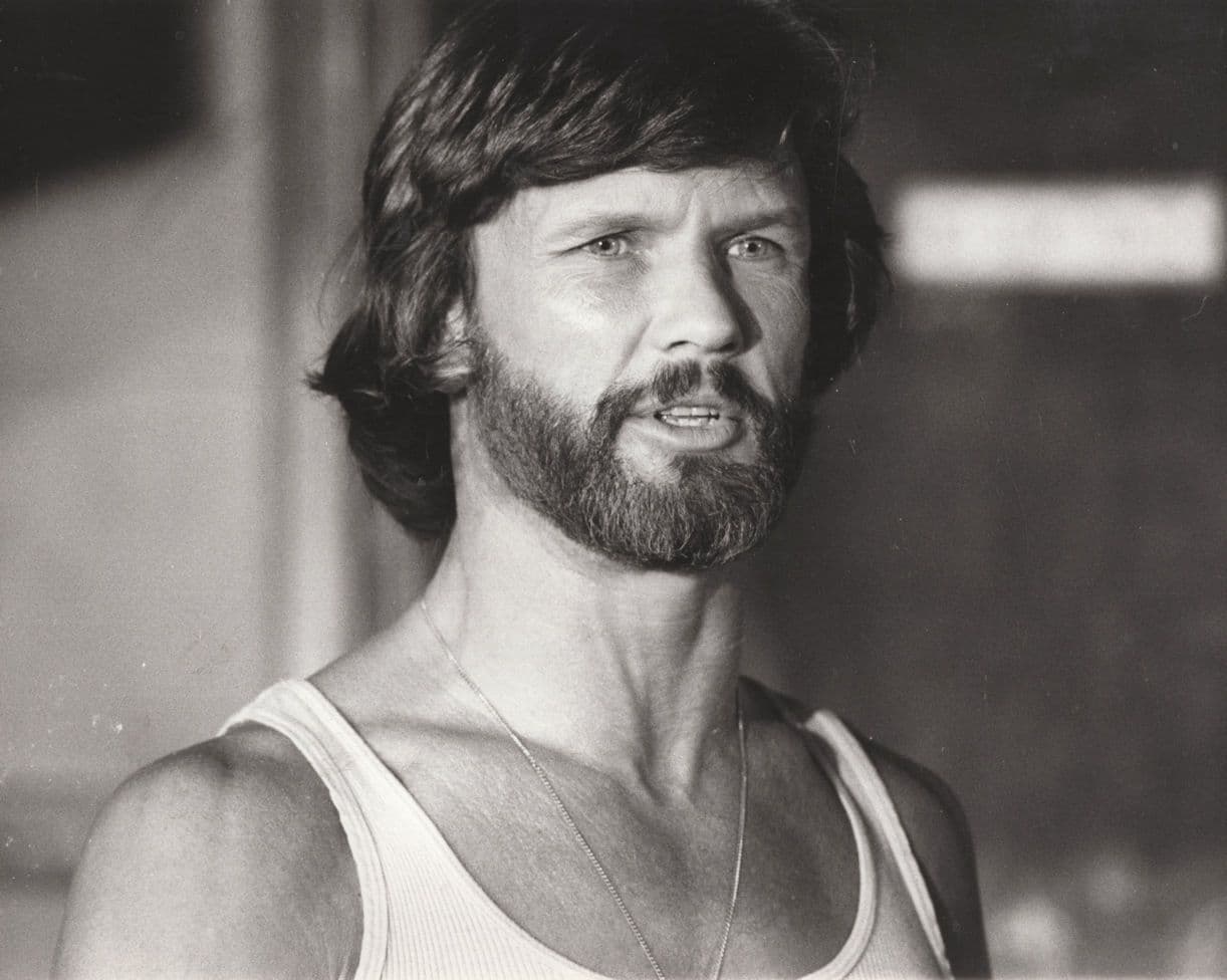 Kris Kristofferson in Convoy Vintage Film Monochrome Large Publicity Photo
