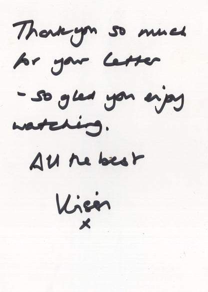 Krissi Bohn Coronation Street Hand Signed Cast Card Photo