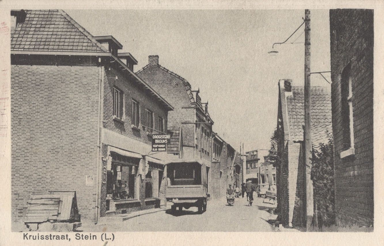 Kruisstraat Stein Holland Old Postcard