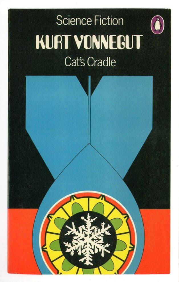 Kurt Vonnecut Cats Cradle 1973 Science Fiction Book Postcard