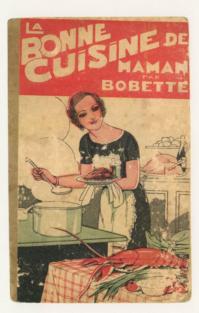 La Bonne Cuisine De Maman Par Bobette French Recipe Book Postcard