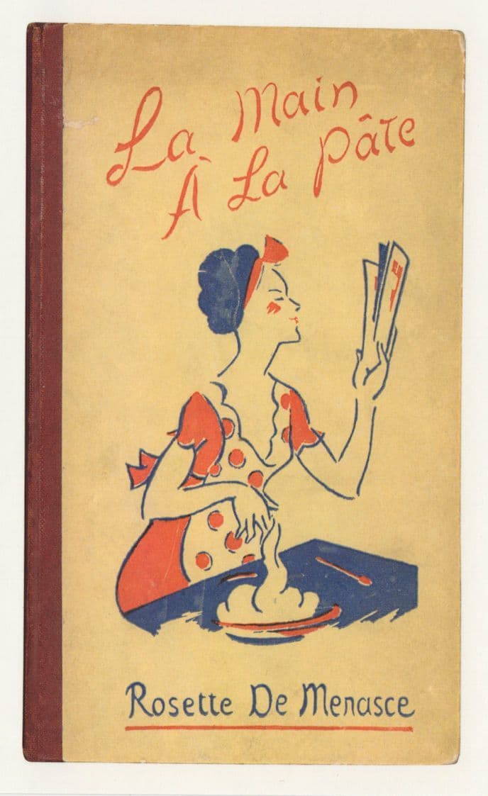 La Main A La Pate Rosette De Menasce 1964 Book Postcard