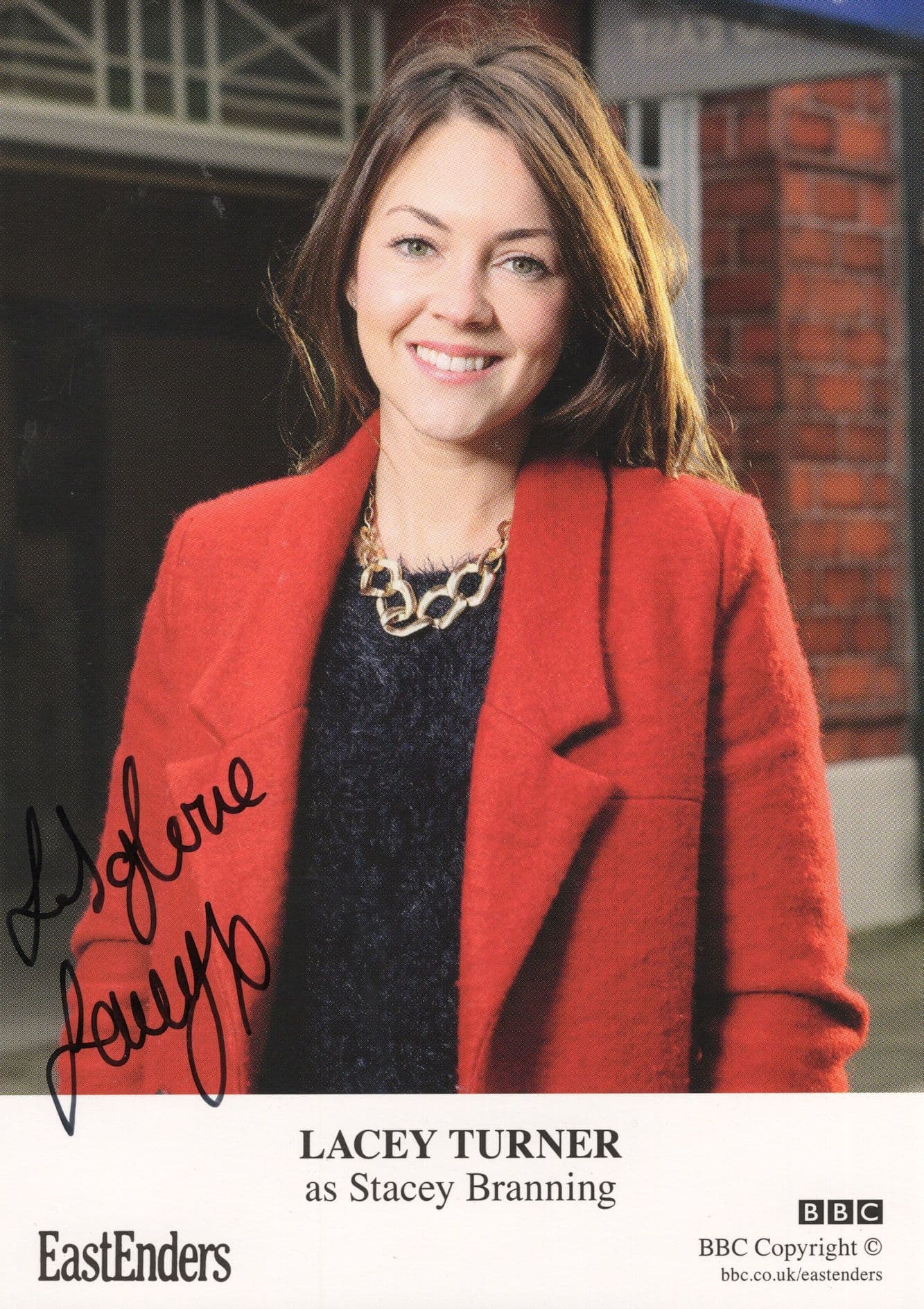 Lacey Turner as Stacey Branning Eastenders RARE Hand Signed Cast Photo