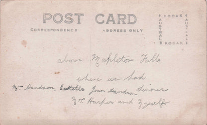 Ladies Hen Party at Mapleton Falls Queensland Australia Old Postcard