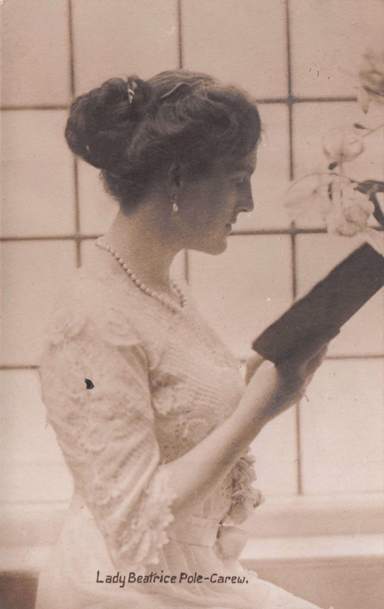 Lady Beatrice Pole-Carew of Duke Of Ormende Old RPC Postcard