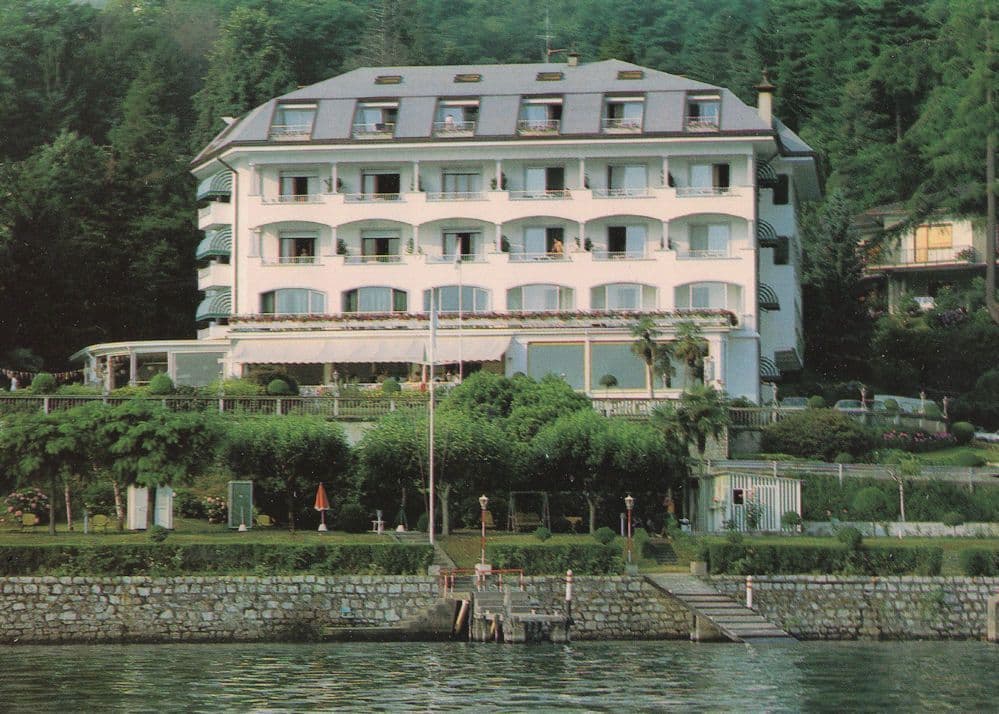 Lago Maggiore Hotel Villaminta Stresa Firenze Italy Postcard