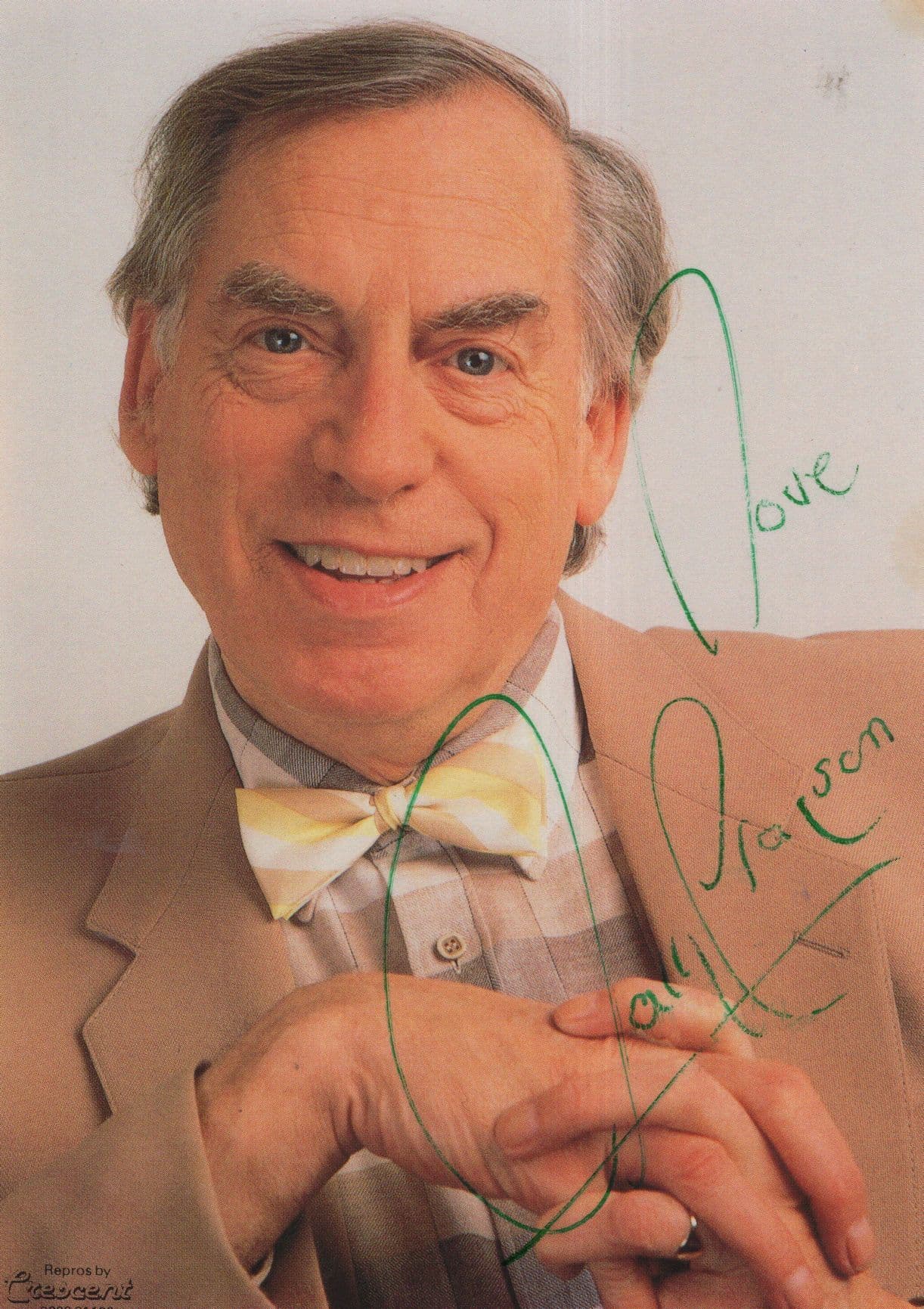 Larry Grayson Hand Signed Autograph Photo