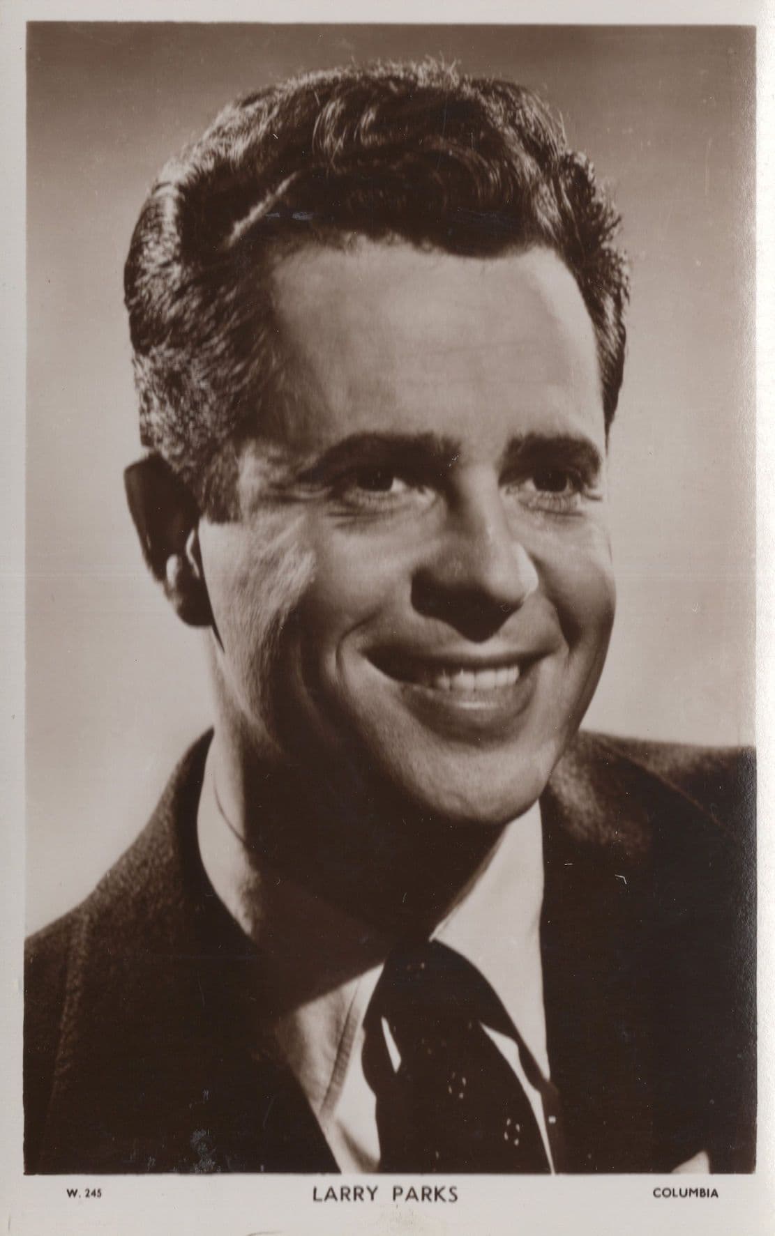 Larry Parks Picturegoer Film Movie Star Postcard