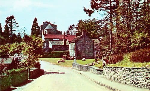 Lastingham Bridge Yorkshire 1970s Photo Postcard