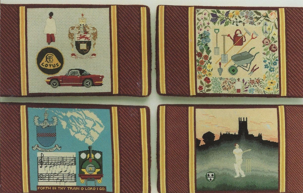 Ledbury Parish Church Cushions Choir Cricket Sheet Music Cushions Postcard