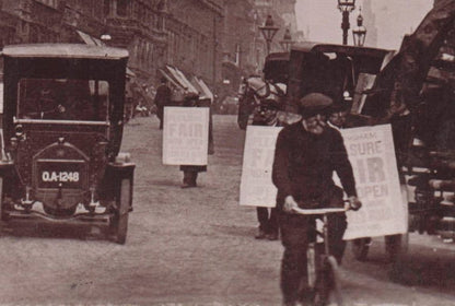 Leisure Fair Open Advertising Corporation Street Birmimgham Old WW1 Postcard