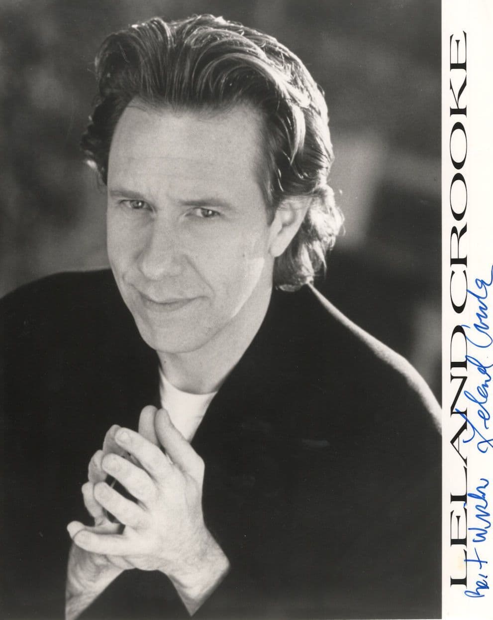 Leland Crooke Buffy Angel Charmed 10x8 Hand Signed Photo
