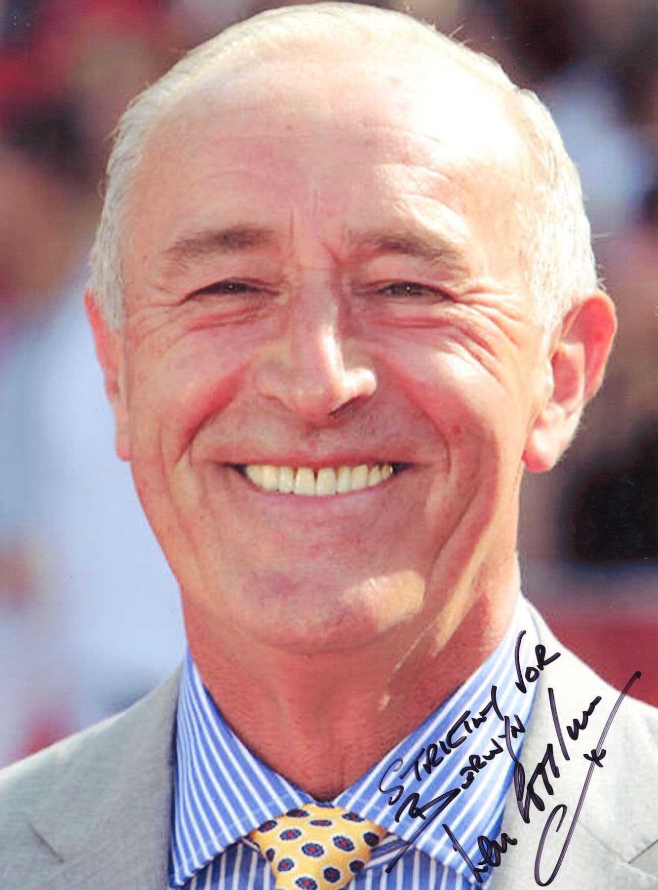 Len Goodman Strictly Come Dancing Giant 12x8 Hand Signed Photo