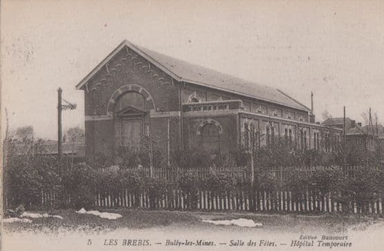 Les Brebis Hospital Hopital Temporaire Antique French Postcard