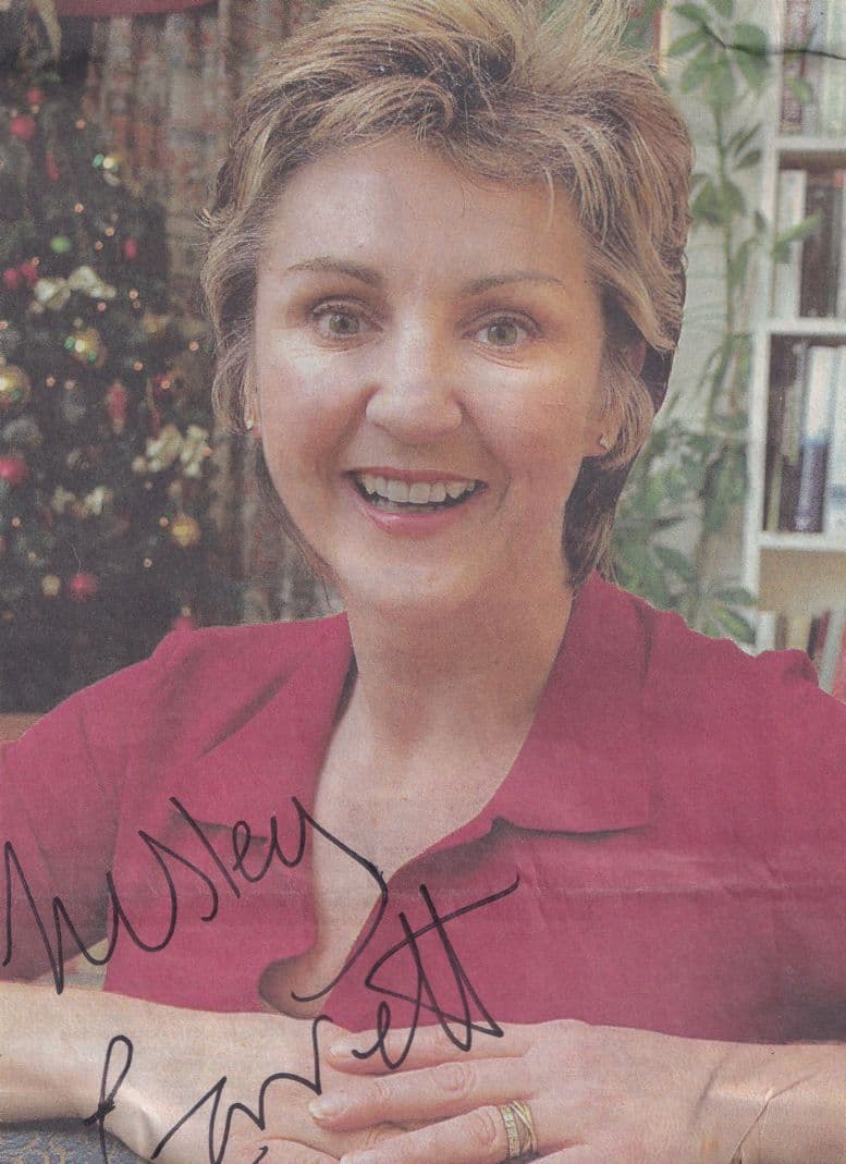 Lesley Garrett Soprano Hand Signed Autograph Ephemera