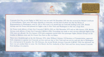 Leslie Scott Mike Bannister Tim Orchard 3x Concorde Pilots Hand Signed FDC