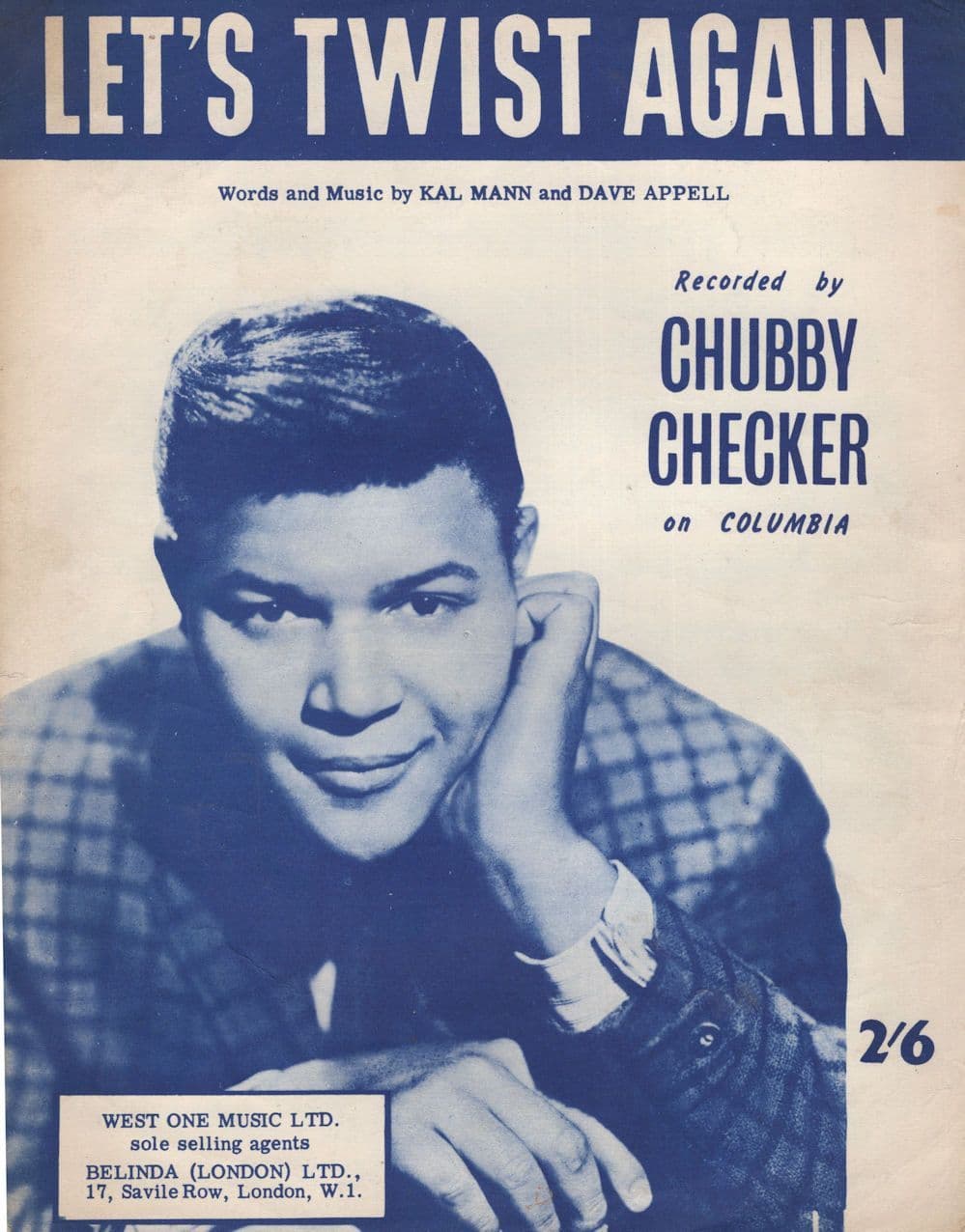 Let's Twist Again Chubby Checker Sheet Music