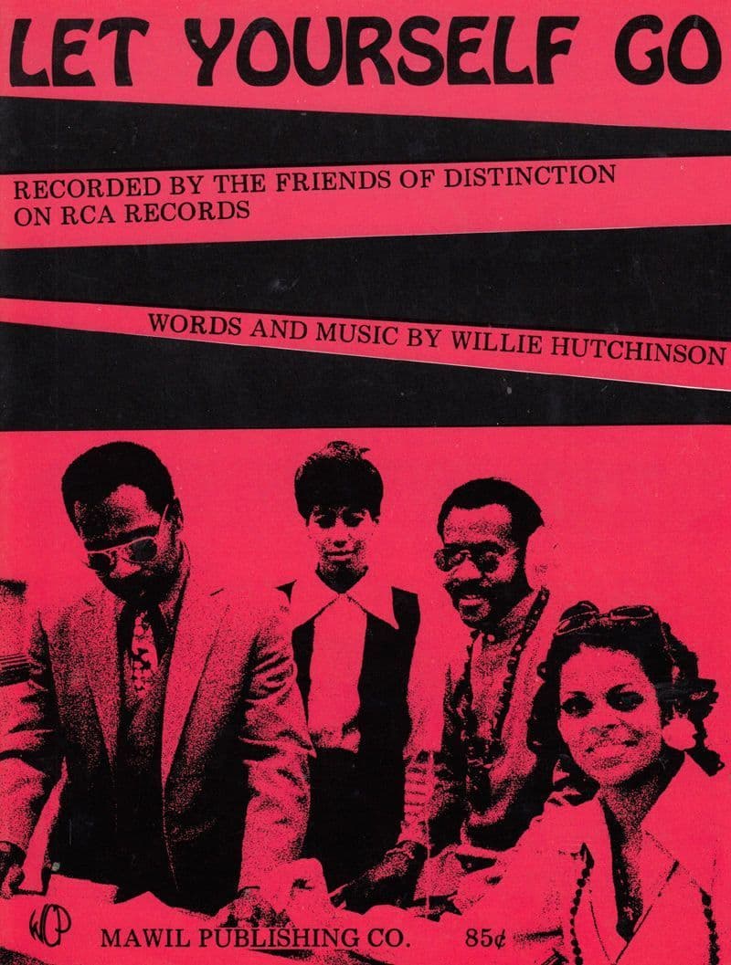 Let Yourself Go Friends Of Distinction 1960s Sheet Music
