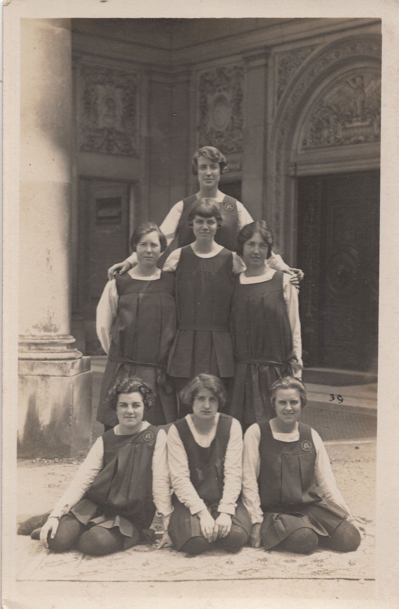 Lewisham London Giant Monster Tall Lady Woman Antique Postcard