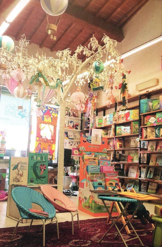 Libreria La Vela Viareggio Italy Book Shop Bookstore Postcard