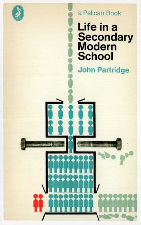 Life In A Secondary Modern School John Partridge 1968 Book Postcard