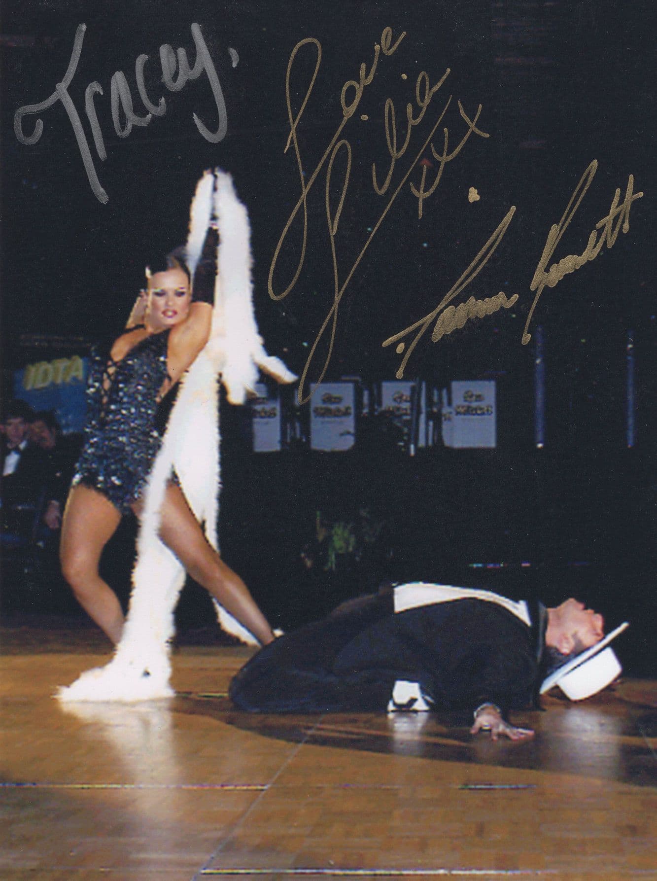 Lilia Kopylova Darren Bennett Strictly Come Dancing Hand Signed Photo