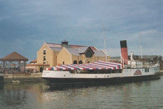 Lincoln Castle Ship Restaurant Cocktail Bar Pub Postcard