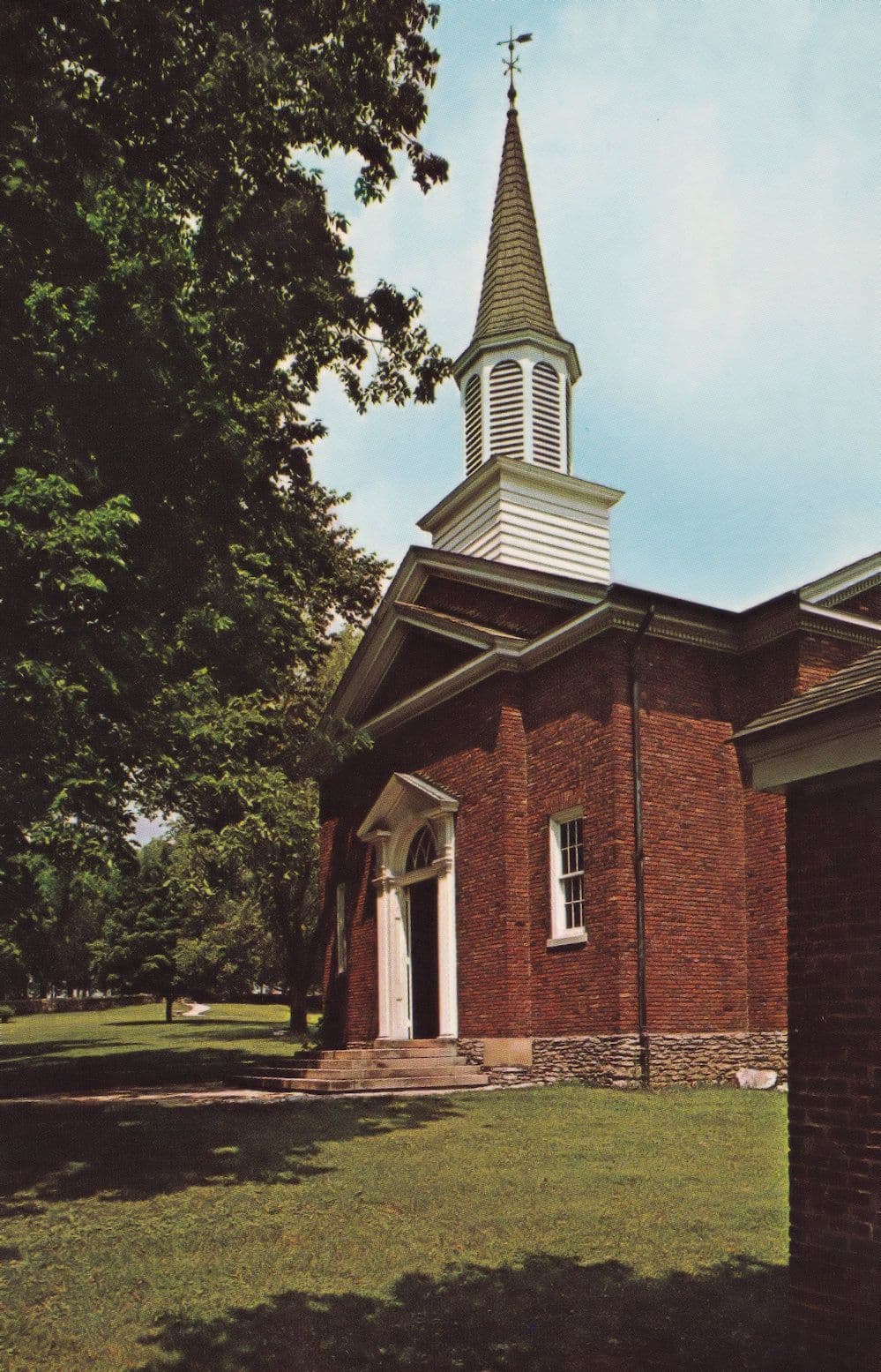 Lincoln Marriage Temple Old Fort Harrodsburg KY Mercer Co Postcard