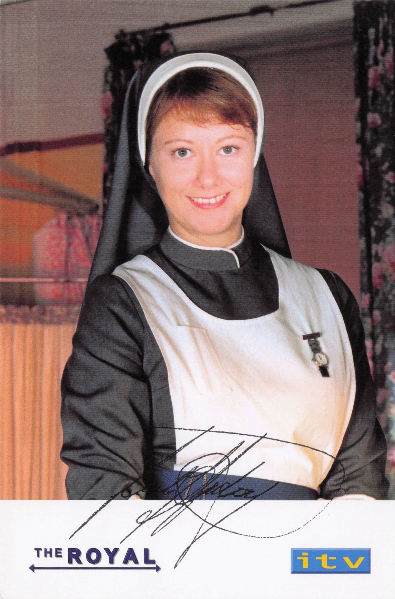 Linda Armstrong Sister Brigit The Royal Hand Signed Cast Card Photo