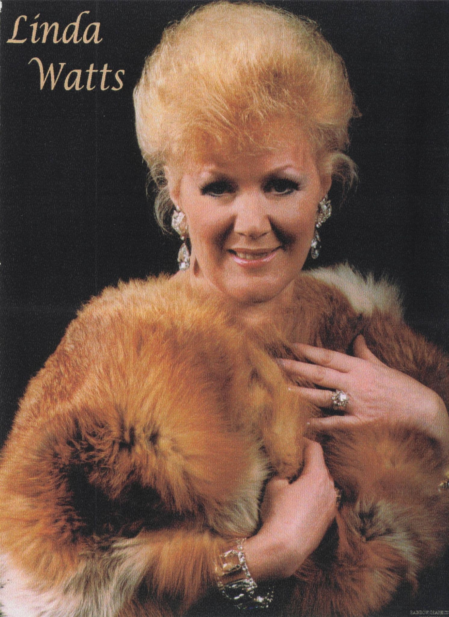 Linda Watts BBC Friday Night is Music Night Hand Signed Photo