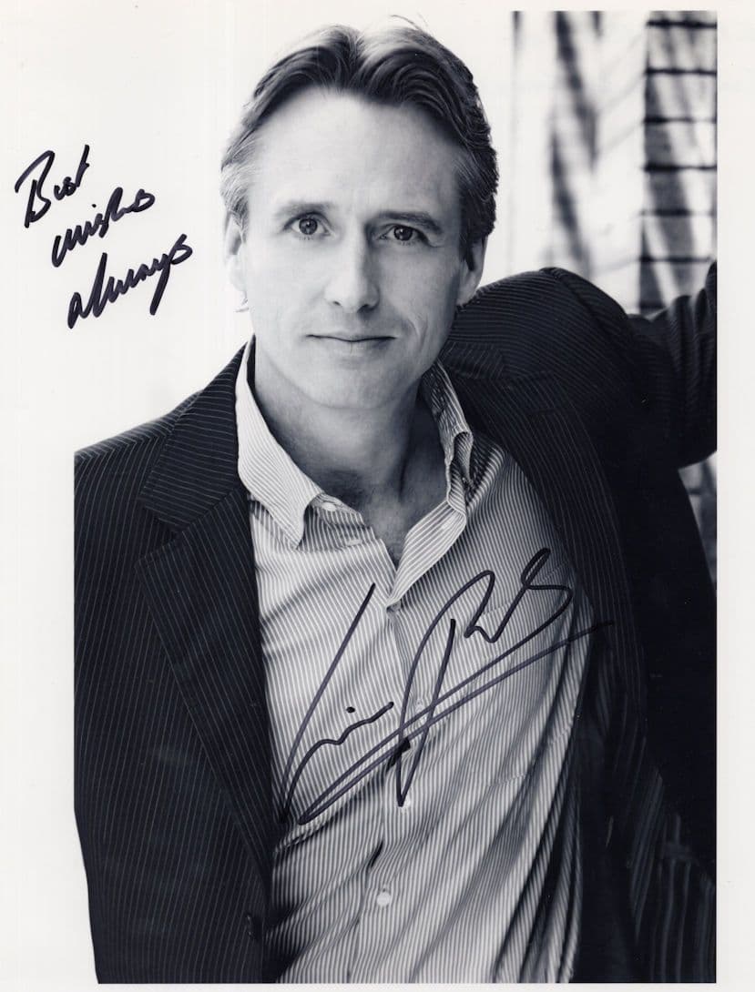 Linus Roache Vikings Batman Large 10x8 Hand Signed Photo