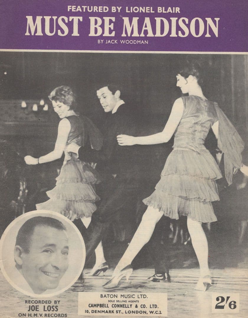 Lionel Blair Must Be Madison Sheet Music