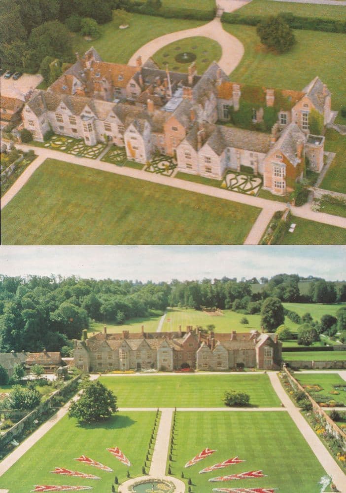 Littlecote Hotel Wiltshire 2x Spectacular Aerial Postcard s