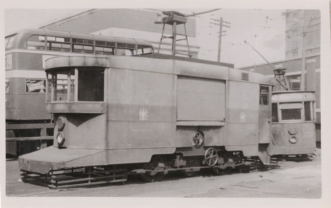 Liverpool Tramway Corporation Bus Depot Old Dealer Transport Photo