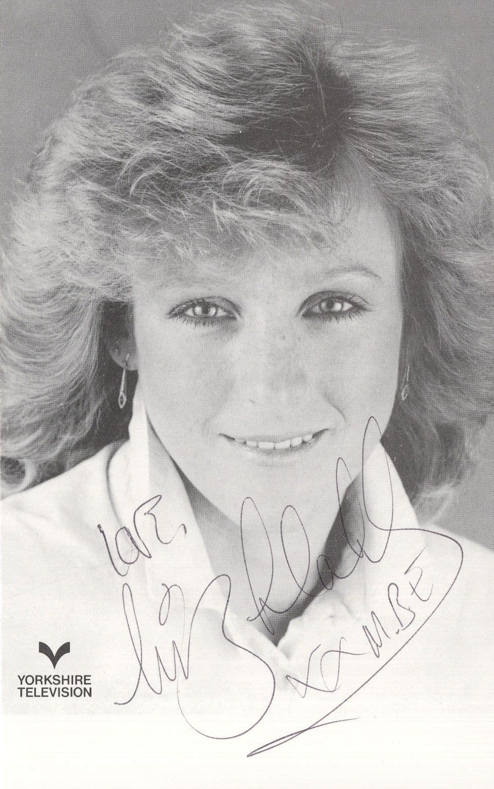 Liz Hobbs Choice Skiing Champion Singer MBE Hand Signed Photo