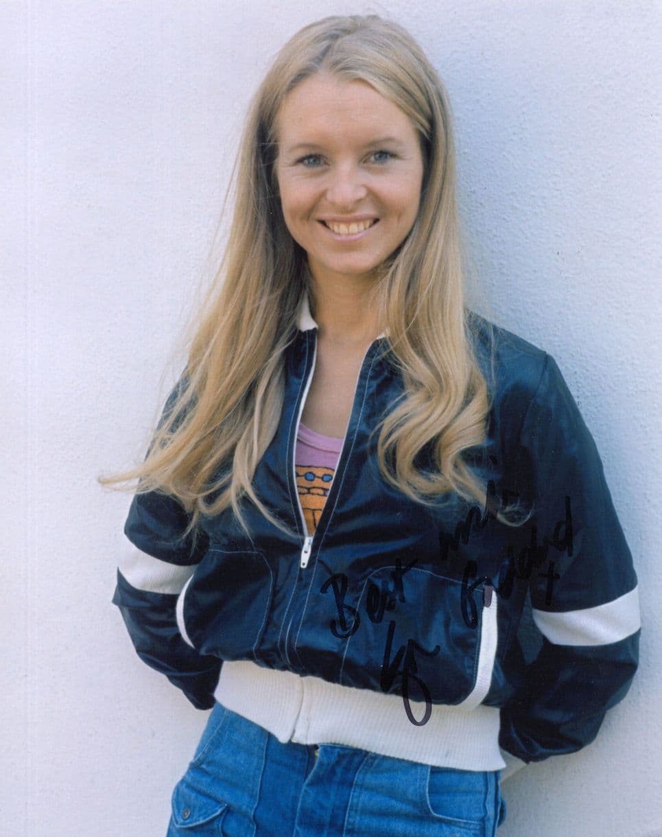 Liza Goddard Bergerac Dr Who The Brothers 10x8 Hand Signed Photo