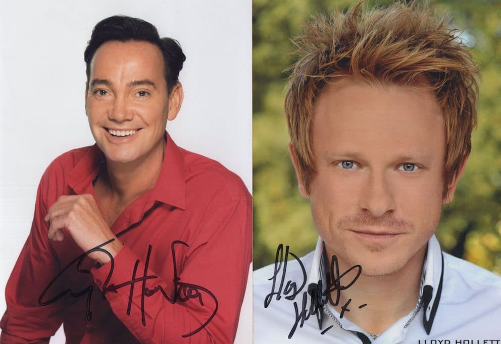 Lloyd Hollett Stand Up Comedian 2x Large Hand Signed Photo