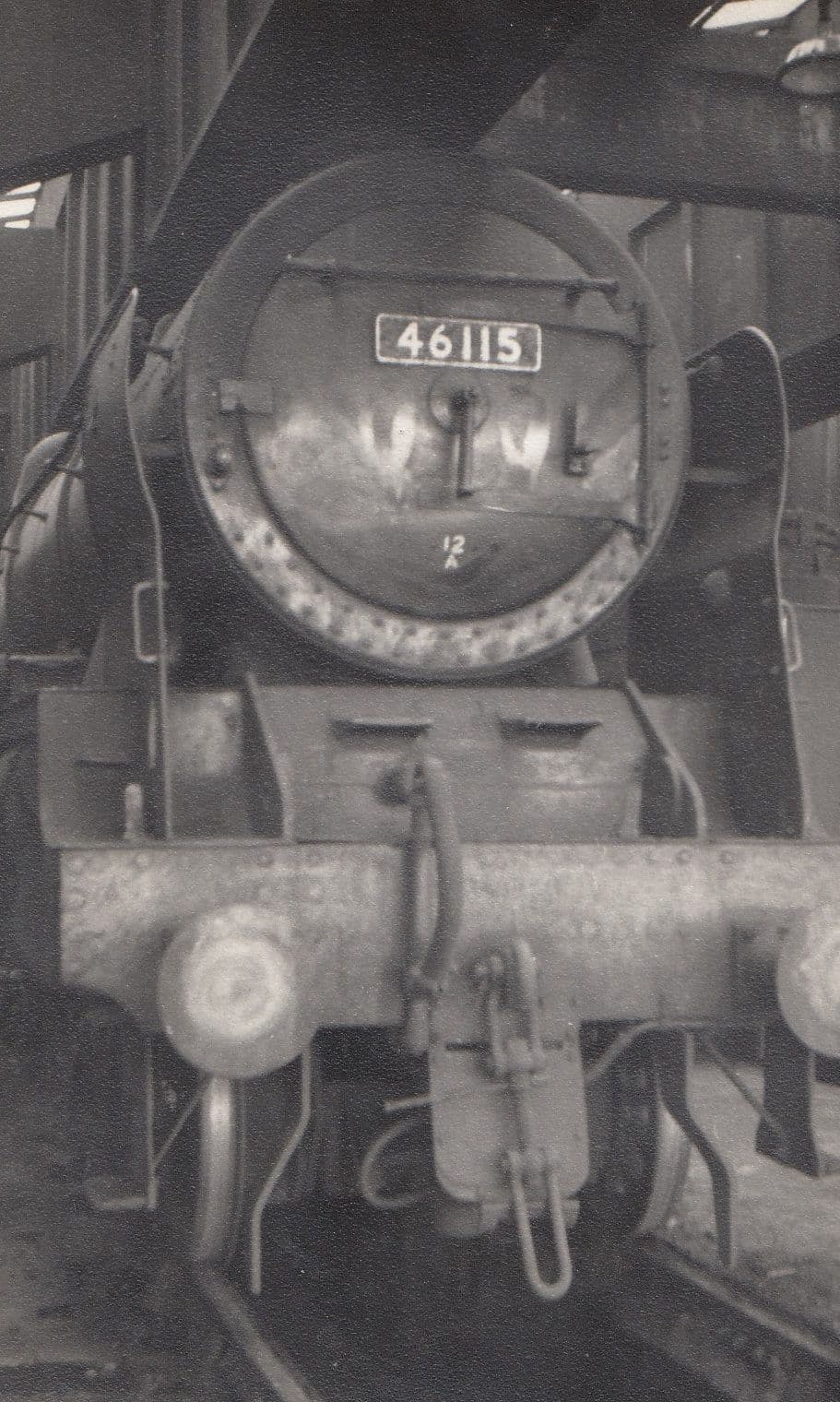 LMS 46115 Scots Guardsman Royal Scot Class 4-6-0 Train Photo