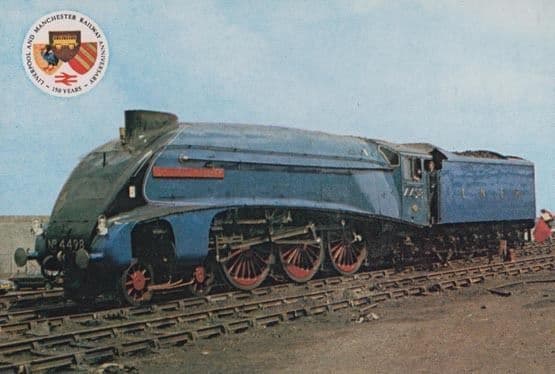 LNER 462 Nigel Gresley Liverpool & Manchester Railway Postcard