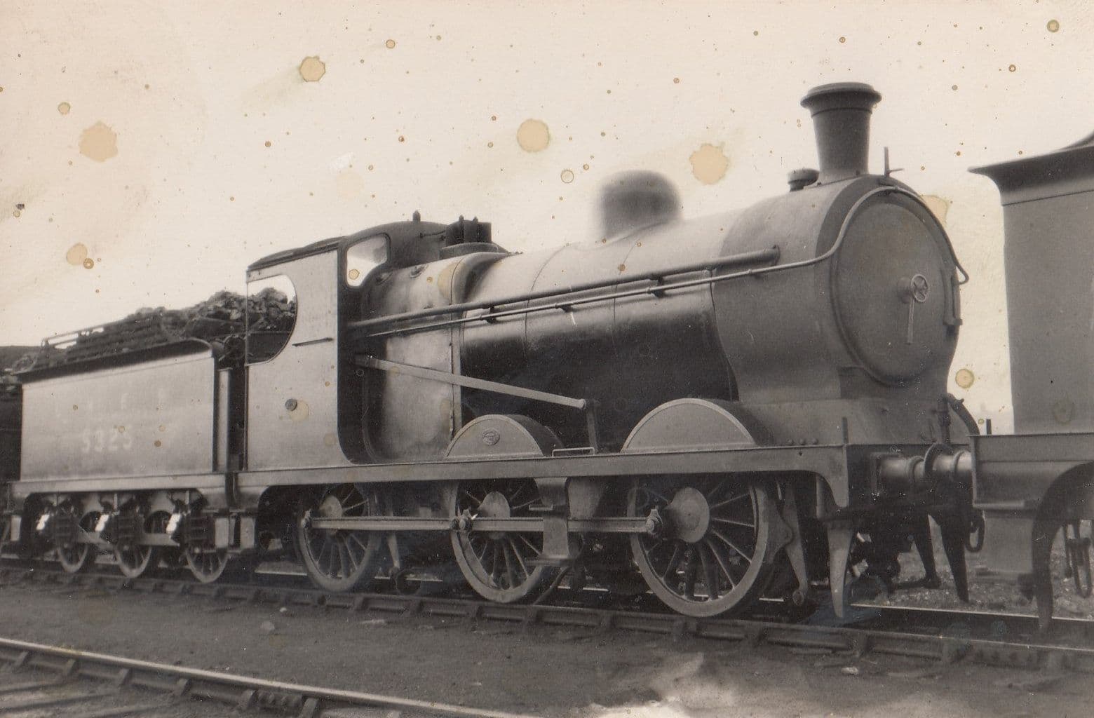 LNER 5325 Class J11 0-6-0 Train Old Photo