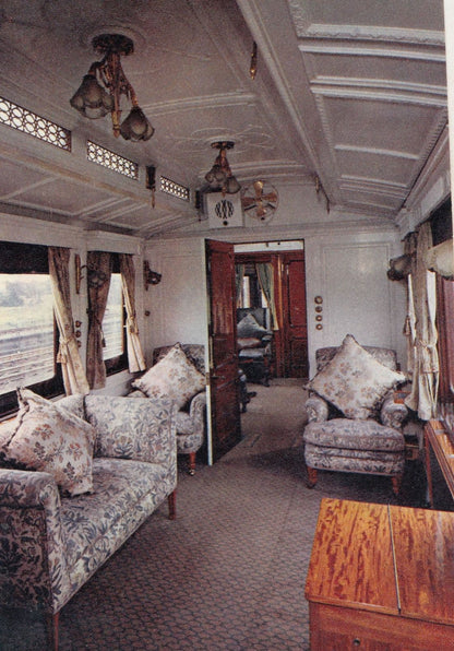 LNWR Royal Saloon 4x Train Postcard s