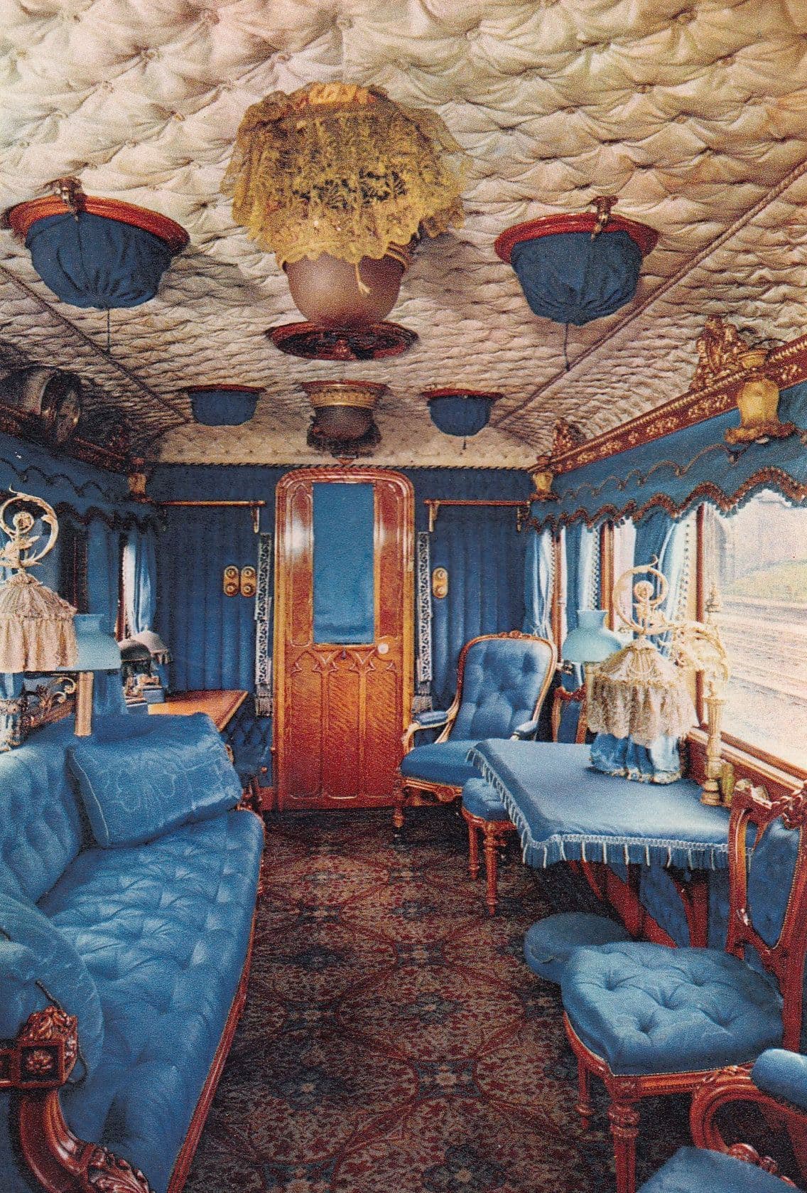 LNWR Royal Saloon 4x Train Postcard s